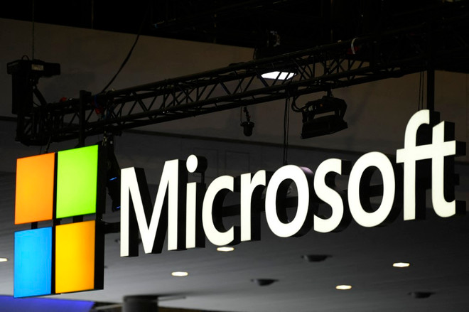 Microsoft cho biết trong tháng này, công ty chỉ kiếm được khoảng 1,5% doanh thu từ Trung Quốc. (Ảnh: AFP/TTXVN) microsoft.jpg