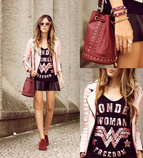 Phong cách thời trang thế giới: Áo in chữ vẫn được ưa chuộng ảnh 1