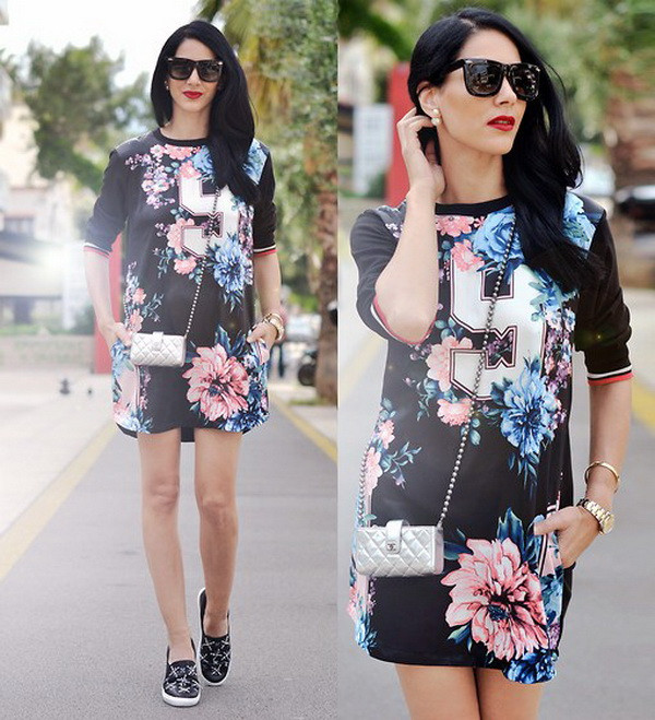 Phong cách thời trang thế giới: Áo in chữ vẫn được ưa chuộng ảnh 2