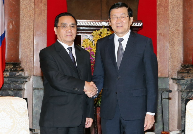 Việt-Lào trao đổi kinh nghiệm để tổ chức Đại hội Đảng thành công ảnh 1