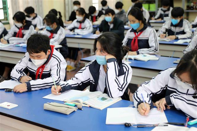 Giáo dục-đào tạo là một trong các lĩnh vực thủ đô Hà Nội sẽ đẩy mạnh đầu tư. (Ảnh: Thanh Tùng/TTXVN) Hà Nội mong muốn văn nghệ sỹ, trí thức đồng hành trong các dự án lớn ảnh 3
