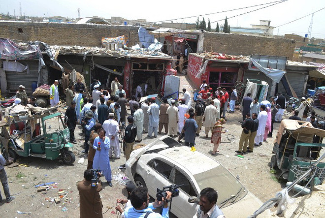 Đánh bom tại miền Tây Nam Pakistan gây nhiều thương vong ảnh 1