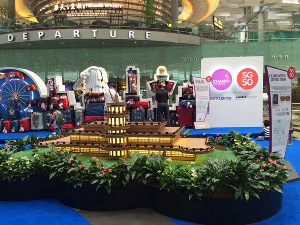 Sân bay Changi trưng bày 50 biểu tượng chào đón du khách ảnh 3