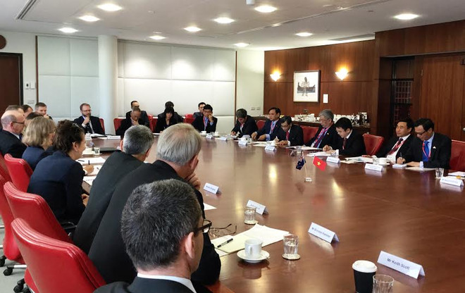 Đối thoại chiến lược ngoại giao, quốc phòng Việt Nam-Australia ảnh 1