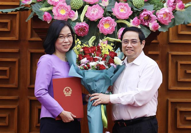 Thủ tướng trao Quyết định bổ nhiệm Tổng Giám đốc Thông tấn xã Việt Nam ảnh 1