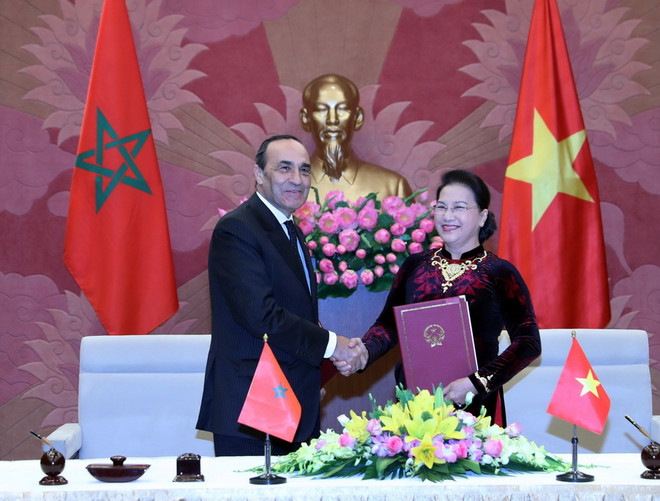 Chủ tịch Hạ viện Maroc kết thúc chuyến thăm chính thức Việt Nam ảnh 1