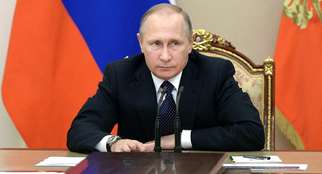 Tổng thống Nga Putin. (Nguồn: sputnik) Tổng thống Nga Putin gửi điện riêng chúc mừng ông Trump đắc cử ảnh 1
