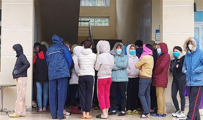 Thanh Hóa: Công nhân không nhất thiết xét nghiệm nhanh tại trạm y tế ảnh 1
