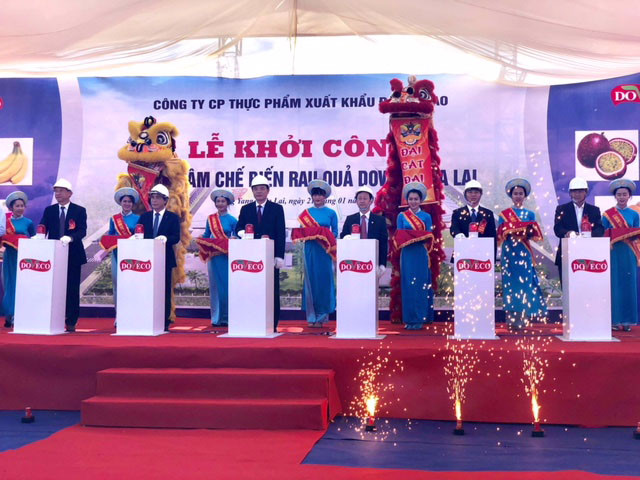 Khởi công xây dựng trung tâm chế biến rau quả hiện đại tại Gia Lai ảnh 1