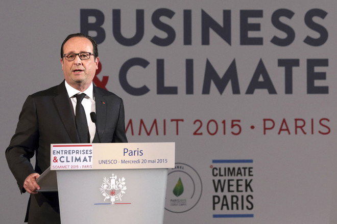 Khai mạc Hội nghị thượng đỉnh về Doanh nghiệp-Khí hậu tại Pháp ảnh 1