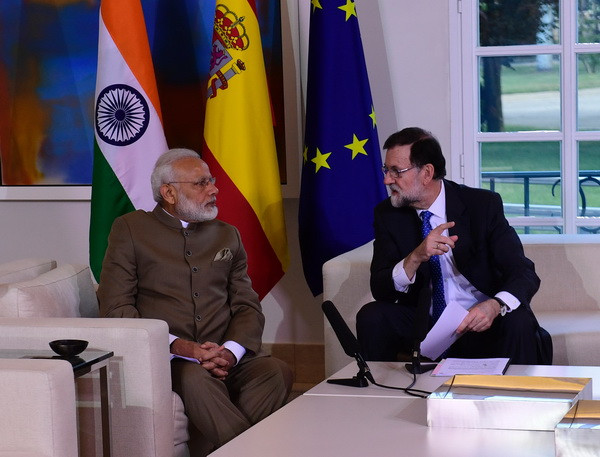 Lãnh đạo Ấn Độ và Tây Ban Nha tăng cường quan hệ song phương ảnh 1