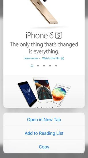 Những thủ thuật giúp sử dụng hiệu quả 3D Touch trên iPhone 6S ảnh 3