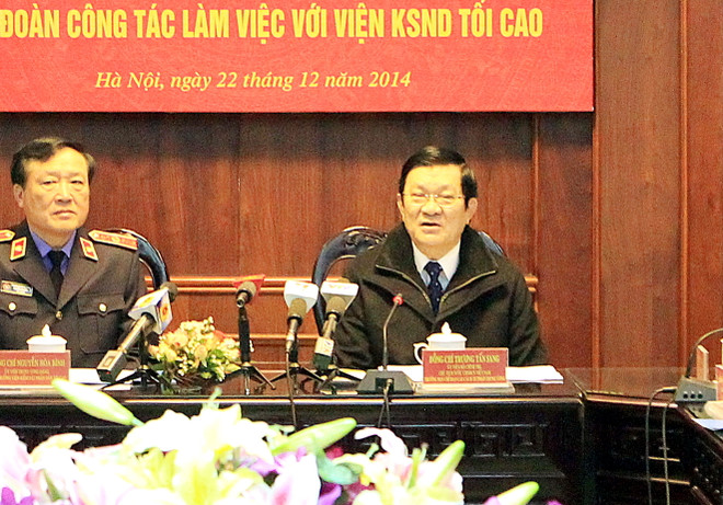 Chủ tịch nước: Tránh tạo dư luận xấu về xử lý án kinh tế, chức vụ ảnh 1