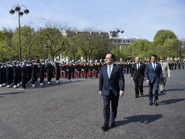 [Video] Pháp kỷ niệm 71 năm ngày Chiến thắng phátxít ảnh 1