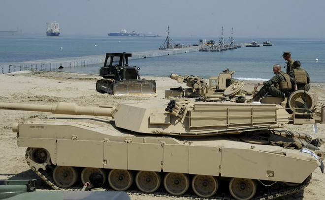 Hàn Quốc và Mỹ bắt đầu tập trận chung thường niên ảnh 1