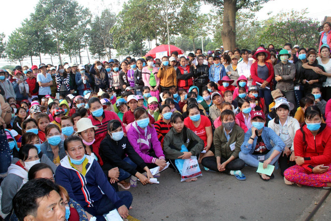 1.647 công nhân bị chủ nước ngoài bỏ rơi trước Tết đã được tiếp nhận ảnh 1