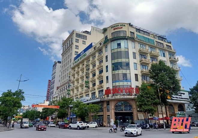 Dự án Hạc Thành Tower nằm vị trí "đất vàng" ở phường Điện Biên, thành phố Thanh Hóa. (Nguồn: baothanhhoa.vn) Bắt tạm giam hai bị can liên quan dự án Hạc Thành Tower ở Thanh Hóa ảnh 2