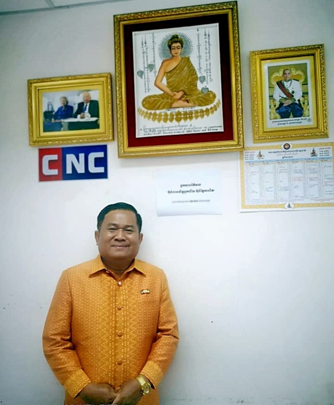 Nhà bình luận quốc tế Khieu Kola. (Ảnh: FB nhân vật) Campuchia cam kết thúc đẩy hòa bình trong năm Chủ tịch ASEAN 2022 ảnh 2
