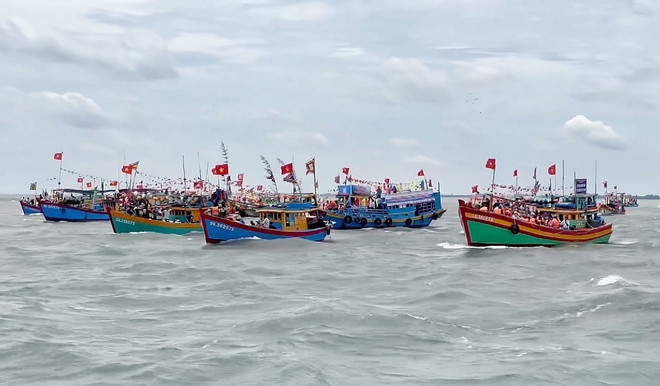 Ảnh minh họa. (Ảnh: Thu Hương/TTXVN) le hoi nghinh ong 2.jpg