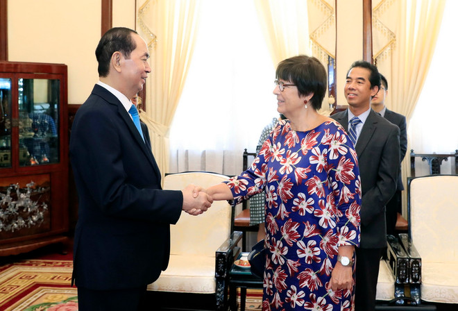 Chủ tịch nước: Đề nghị Bỉ thúc đẩy EU sớm ký chính thức EVFTA ảnh 1