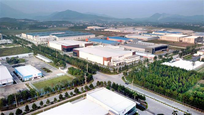 Điều chỉnh chủ trương đầu tư dự án hạ tầng khu công nghiệp Thụy Vân ảnh 1