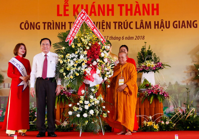 Giáo hội Phật giáo khánh thành Thiền viện Trúc Lâm Hậu Giang ảnh 1