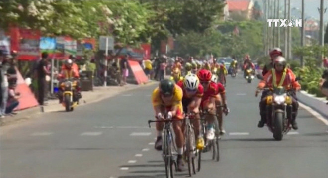 Chặng 14 Cúp truyền hình TP.HCM: Áo vàng cho Nguyễn Trường ảnh 1