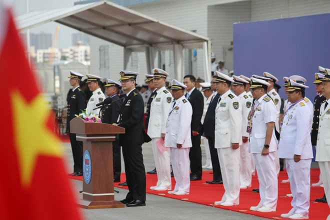 ASEAN và Trung Quốc lần đầu tập trận chung trên Biển Đông ảnh 1