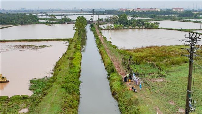 Huyện Mê Linh chung sức nỗ lực giải phóng mặt bằng Dự án Vành đai 4 ảnh 3