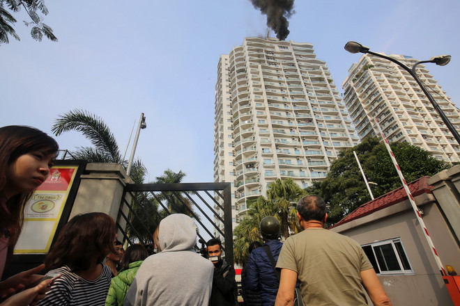 Hàng trăm chung cư ở Hà Nội chưa mua bảo hiểm cháy, nổ ảnh 1