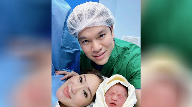 Ứng cử viên Thủ tướng Thái Lan hạ sinh bé trai đầu lòng ảnh 1