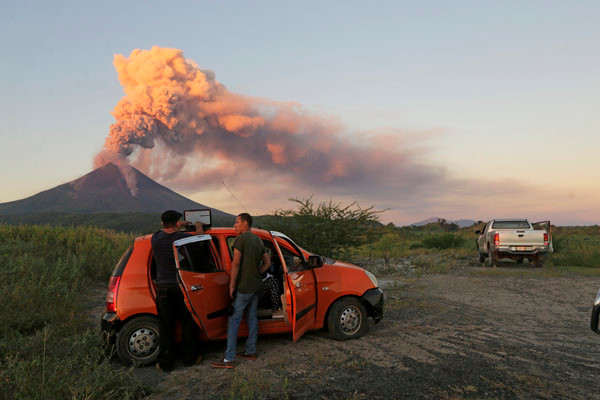 [Photo] Núi lửa ở Nicaragua "thức giấc" sau 110 năm ngủ yên ảnh 3