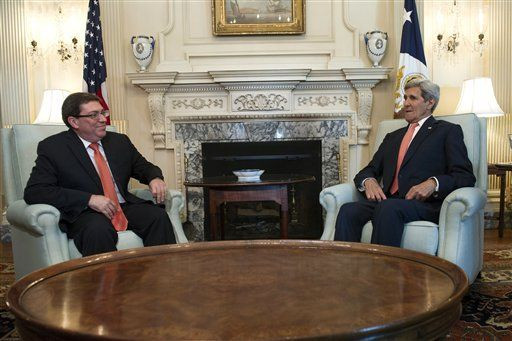 Ngoại trưởng Mỹ và Cuba có cuộc tiếp đón và hội đàm lịch sử ảnh 1