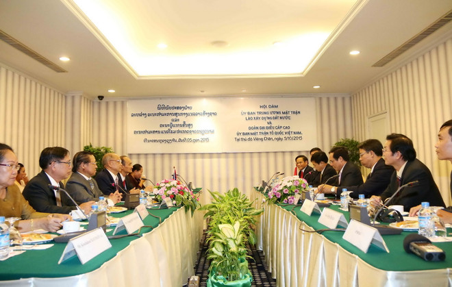 Mặt trận hai nước Việt-Lào tăng hợp tác về dân tộc, tôn giáo ảnh 1