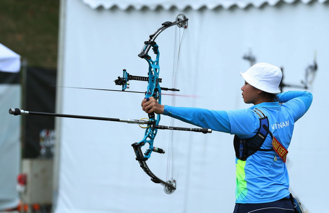 Thua loạt "mũi tên vàng," bắn cung nữ Việt Nam giành thêm 1 HCB ảnh 1