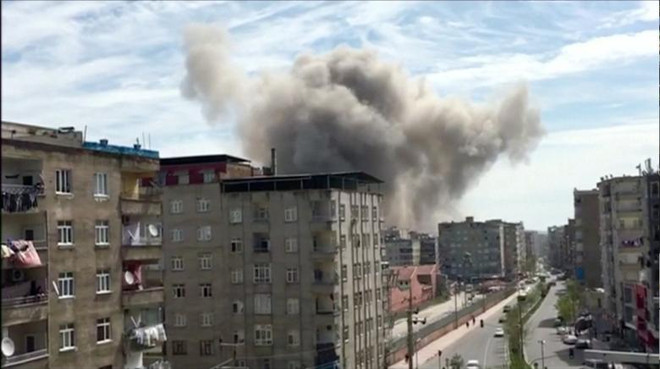 Nổ tại trụ sở cảnh sát ở Thổ Nhĩ Kỳ: Ít nhất 4 người bị thương ảnh 1