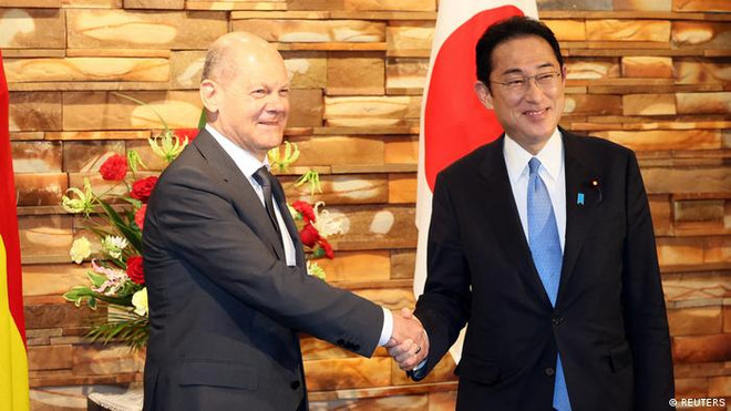 Nhật Bản-Đức nhất trí tăng cường quan hệ an ninh song phương ảnh 1