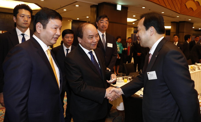 Thủ tướng tọa đàm với các doanh nghiệp công nghệ thông tin Nhật Bản ảnh 1
