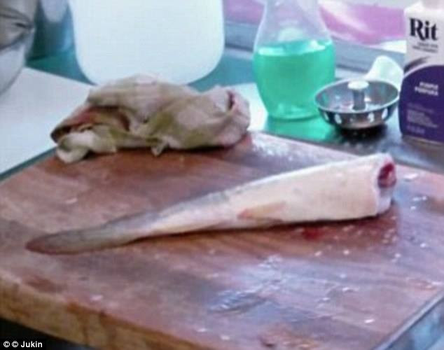 [Photo] Thực khách kinh hãi vì "cá zombie" trên bàn tiệc ảnh 4