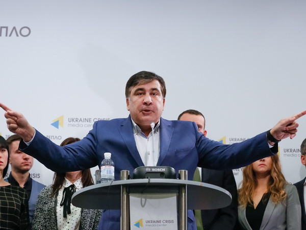 Cựu Tổng thống Gruzia Mikhail Saakashvili. (Ảnh: EPA/TTXVN) Cựu Tổng thống Gruzia thành lập chính đảng mới ở Ukraine ảnh 1