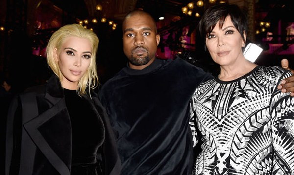 Kanye West và Kim Kardashian "đại náo" chương trình Balmain ảnh 1