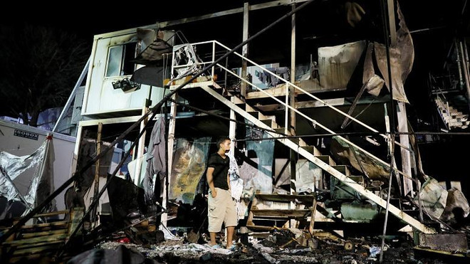 Hy Lạp: 2 mẹ con thiệt mạng trong vụ hỏa hoạn tại trại tị nạn ảnh 1