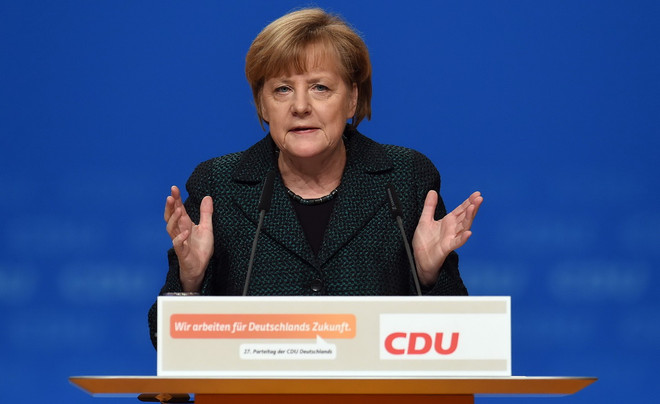 Thủ tướng Đức Angela Merkel. (Nguồn: AFP/TTXVN) Thủ tướng Đức: EU mong muốn có quan hệ tốt đẹp với Nga ảnh 1