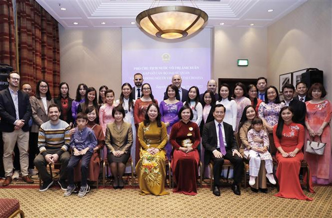 Phó Chủ tịch nước Võ Thị Ánh Xuân bắt đầu thăm chính thức Croatia ảnh 2