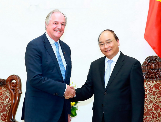 Thủ tướng Nguyễn Xuân Phúc tiếp Chủ tịch Tập đoàn Unilever ảnh 1