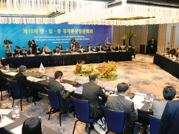 Trung-Nhật-Hàn tổ chức hội nghị cấp bộ trưởng về FTA 3 bên ảnh 1
