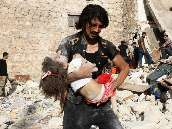 Một trẻ sơ sinh thiệt mạng trong vụ không kích bệnh viện ở Syria ảnh 1