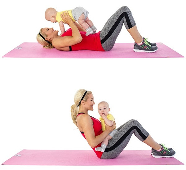 Những bài tập thể dục giảm cân kỳ diệu cho bà mẹ "bỉm sữa" ảnh 9