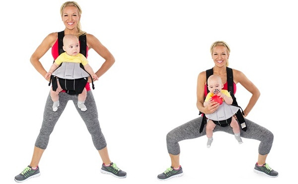 Những bài tập thể dục giảm cân kỳ diệu cho bà mẹ "bỉm sữa" ảnh 1