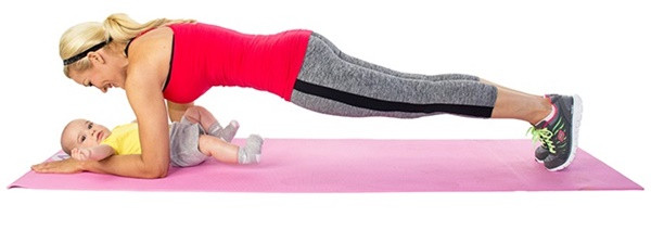 Những bài tập thể dục giảm cân kỳ diệu cho bà mẹ "bỉm sữa" ảnh 10